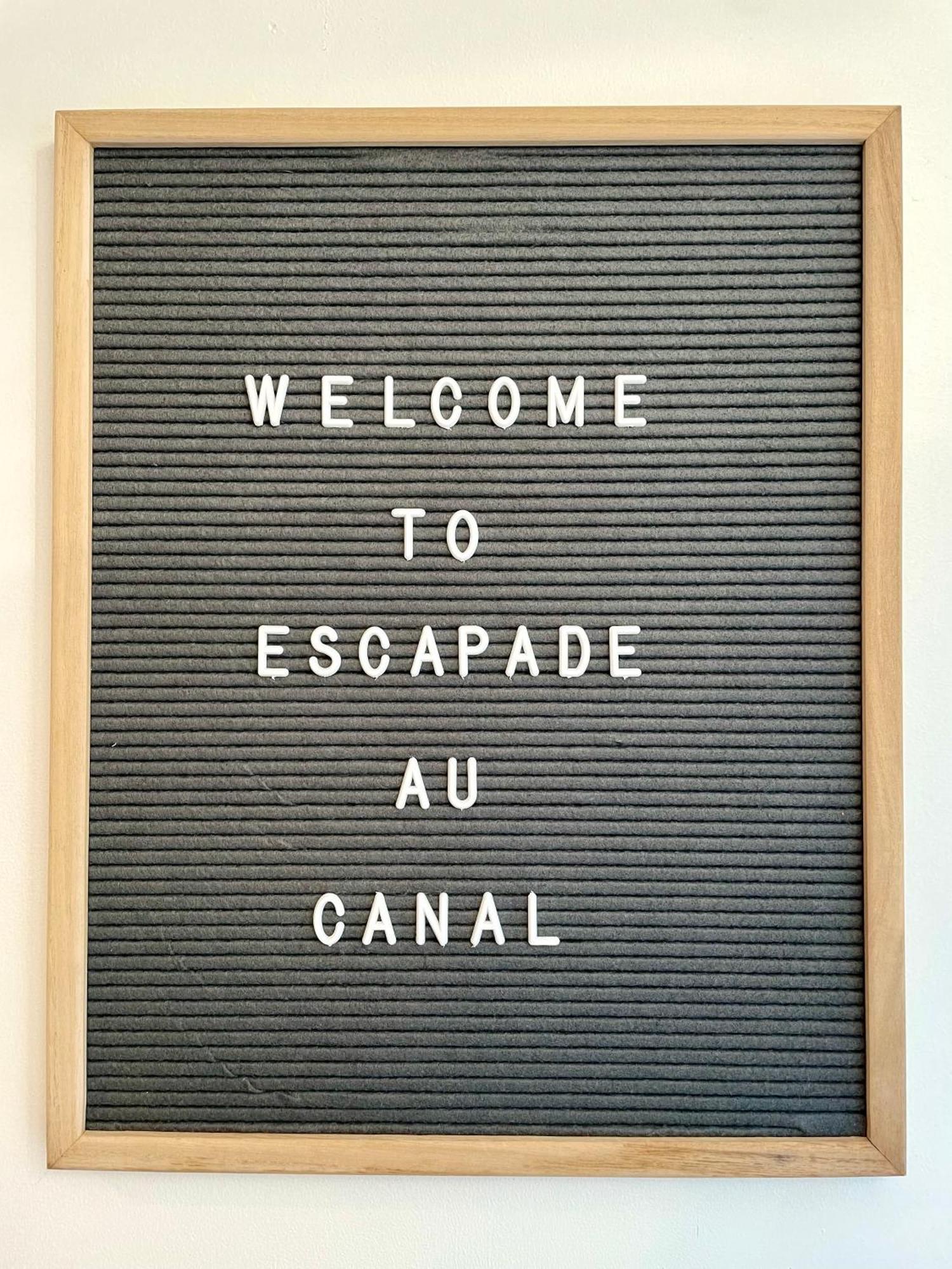 Bienvenue Sur L'Escapade Au Canal Castets-en-Dorthe 外观 照片